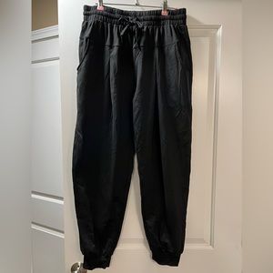 Zyia Black Grounded Joggers